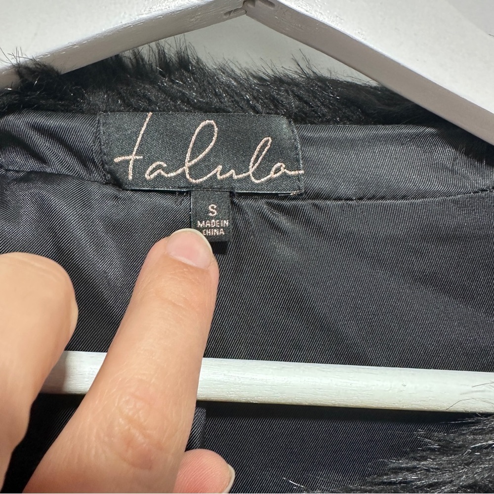 Talula Black Teddy Jacket size S - Picture 2 of 10